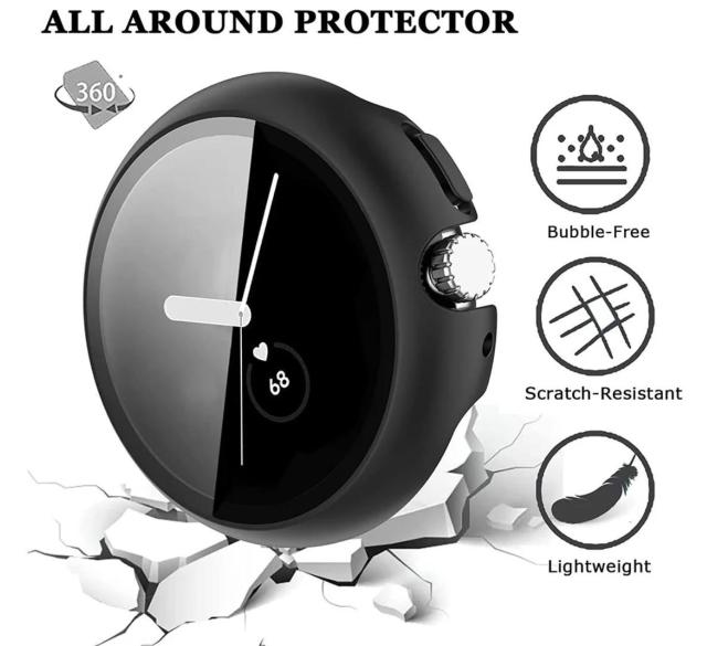 Google Pixel Watch4 45mm Jo[ KX tB P[X ubN tʕی sNZ watch4  Ɠd/AV 