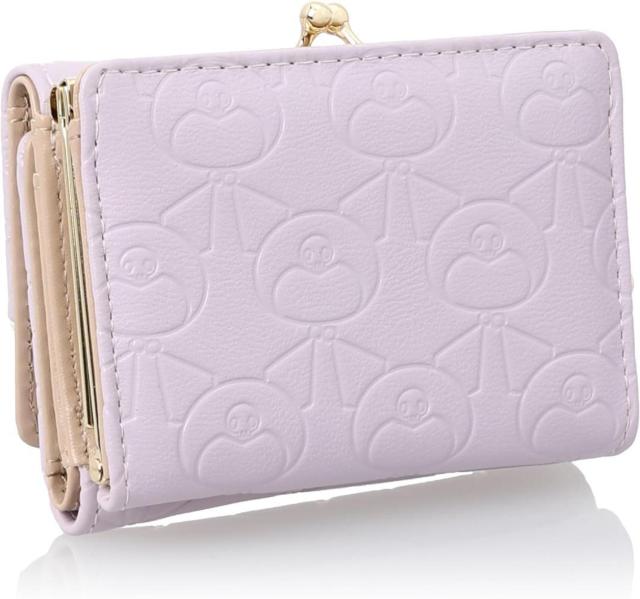 クロミ財布 口金 がま口 三つ折り クロミ 財布 ミニ財布 サンリオ 型押し < 女性ファッション クロミ財布 口金 がま口 三つ折り クロミ 財布 ミニ財布 サンリオ 型押し < 女性ファッションの