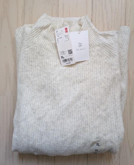 XL★メンズ★ユニクロ★3Dスフレヤーンモックネックセーター★新品 < 男性ファッション XL★メンズ★ユニクロ★3Dスフレヤーンモックネックセーター★新品 < 男性ファッションの