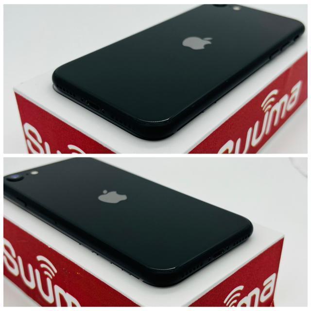A 100% iPhone SE2 128 GB SIM�t���[ �u���b�N �{�� �� �Ɠd/AV�� 