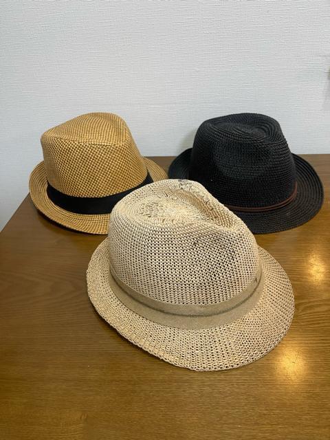 メンズ ハット 3点まとめ売り HIGH LINE Crocodile 中折れハット 