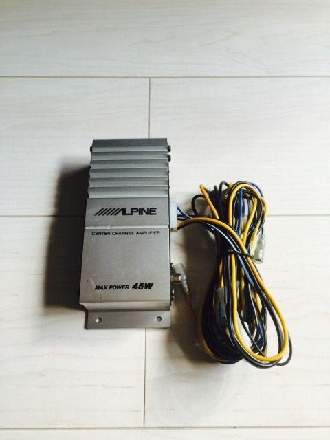 ALPINE!センタースピーカー+アンプセット!5.1chに!! < 自動車/バイク ALPINE!センタースピーカー+アンプセット!5.1chに!! < 自動車/バイク