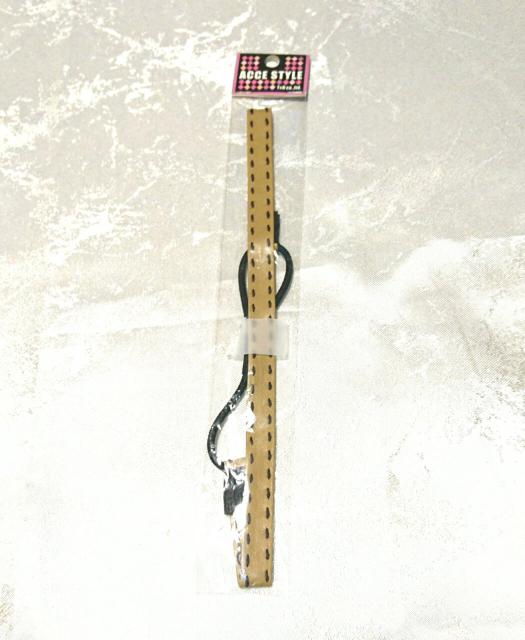 新品 シンプル ステッチ 合革 カチューム ヘアバンド ヘアアクセ < 女性アクセサリー/時計  新品 シンプル ステッチ 合革 カチューム ヘアバンド ヘアアクセ  < 女性アクセサリー/時計の