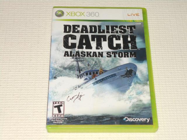 xbox360DEAD LIEST CATCH ALASKAN STORM CO \ɂ   Q[{/\tg 