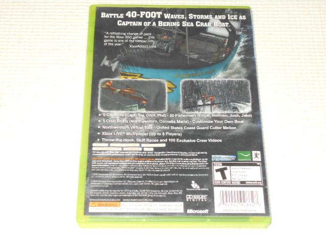 xbox360DEAD LIEST CATCH ALASKAN STORM CO \ɂ  Q[{/\tg 