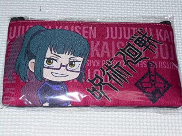 呪術廻戦 フラットポーチ デフォルメ 禪院真希 サイズ < アニメ/コミック/キャラクター 呪術廻戦 フラットポーチ デフォルメ 禪院真希 サイズ < アニメ/コミック/キャラクターの