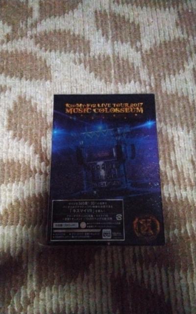 Kis-My-Ft2  LIVE TOUR 2017 MUSIC COLOSSEUM   CD/DVD/rfI 