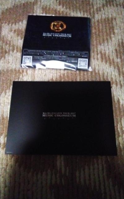 Kis-My-Ft2  LIVE TOUR 2017 MUSIC COLOSSEUM  CD/DVD/rfI 