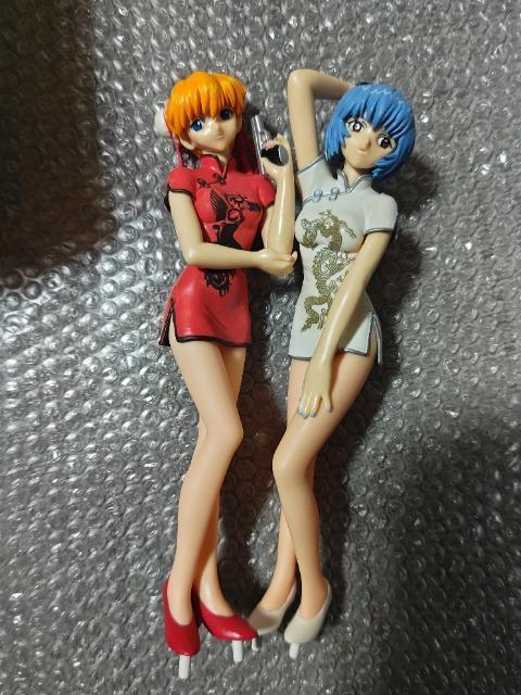 セガ '04 エヴァンゲリオン  チャイナドレスVer. レイ  アスカ  約1/6スケール  開封済 未展示 < アニメ/コミック/キャラクター  セガ '04 エヴァンゲリオン  チャイナドレスVer. レイ  アスカ  約1/6スケール  開封済 未展示  < アニメ/コミック/キャラクターの