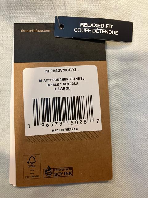 THE NORTH FACE 傫size XL  o[VuJK  ubN   m[XtFCX  uh 