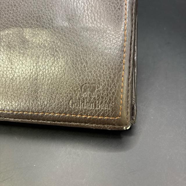 即決 Golden Bear ゴールデンベア 二つ折り財布 < 男性ファッション  即決 Golden Bear ゴールデンベア 二つ折り財布 < 男性ファッションの