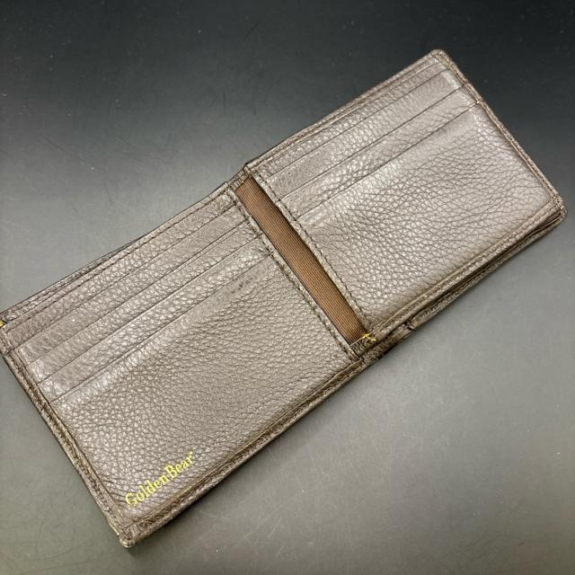 即決 Golden Bear ゴールデンベア 二つ折り財布 < 男性ファッション  即決 Golden Bear ゴールデンベア 二つ折り財布 < 男性ファッションの