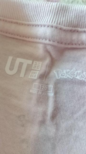 �T�C�Y120��UNIQLO�~�|�P������T�V���c �� �L�b�Y/�x�r�[�� 