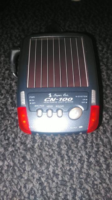 スーパーキャット レーダー探知機 SUPER CAT   ソーラー  CN-100  SOLAR  POWERED < 自動車/バイク スーパーキャット レーダー探知機 SUPER CAT   ソーラー  CN-100  SOLAR  POWERED < 自動車/バイク