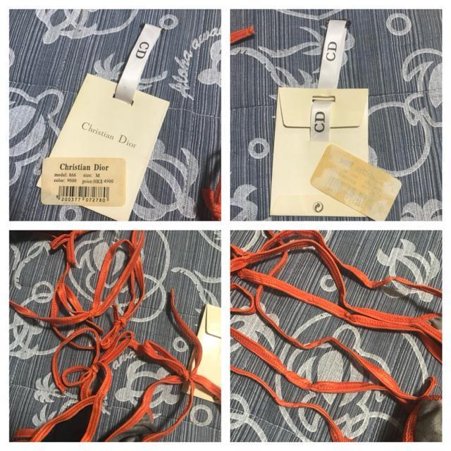 激レア 正規品 クリスチャンディオール ビキニ ブラック/オレンジ 定価10万円 < ブランド 激レア 正規品 クリスチャンディオール ビキニ ブラック/オレンジ 定価10万円 < ブランドの