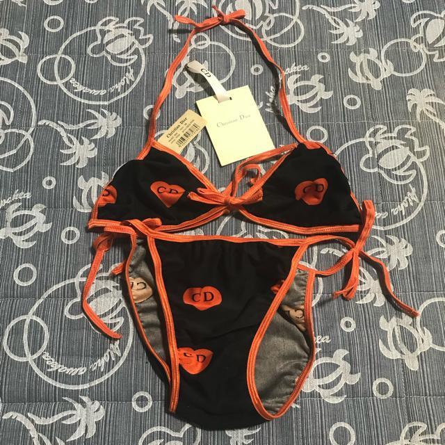 激レア 正規品 クリスチャンディオール ビキニ ブラック/オレンジ 定価10万円 < ブランド 激レア 正規品 クリスチャンディオール ビキニ ブラック/オレンジ 定価10万円 < ブランドの