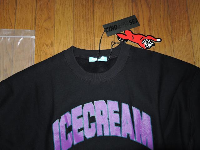 新品 WIND AND SEA x ICECREAM × PRINGLES スウェット シャツ L黒 SWEAT SHIRT裏起毛 < 男性ファッション 新品 WIND AND SEA x ICECREAM × PRINGLES スウェット シャツ L黒 SWEAT SHIRT裏起毛 < 男性ファッションの