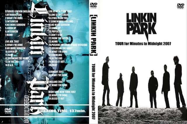 LINKIN PARK TOUR MIDNIGHT 2007 Lp[N   CD/DVD/rfI 