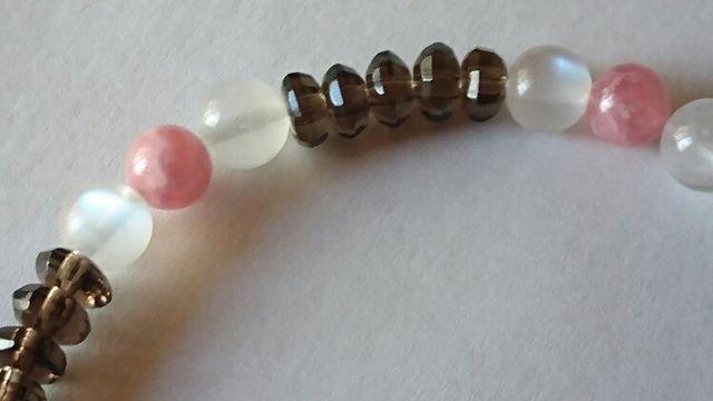 【即決】☆インカローズ☆ブルームーン☆スモーキーボタンカット < 女性アクセサリー/時計  【即決】☆インカローズ☆ブルームーン☆スモーキーボタンカット < 女性アクセサリー/時計の