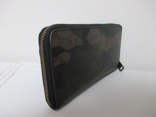 COACH コーチ カモフラージュ柄 ラウンドファスナー 長財布/メンズ☆大人気希少モデル < ブランド COACH コーチ カモフラージュ柄 ラウンドファスナー 長財布/メンズ☆大人気希少モデル < ブランドの