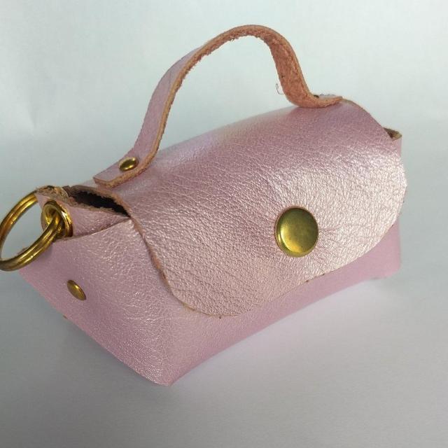 DIY 本革 ミニバッグ パールピンク < ペット/手芸/園芸  DIY 本革 ミニバッグ パールピンク  < ペット/手芸/園芸の