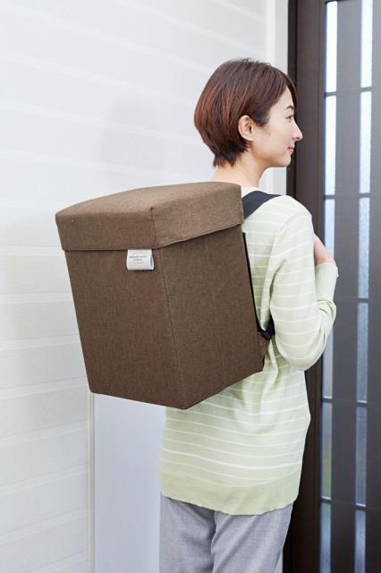 コジット(COGIT) 防災リュックになる玄関チェア 玄関用チェア 防災用品や衣服などを収納 リュックサック 【防災防犯】 < インテリア/ライフ  コジット(COGIT) 防災リュックになる玄関チェア 玄関用チェア 防災用品や衣服などを収納 リュックサック 【防災防犯】 < インテリア/ライフの