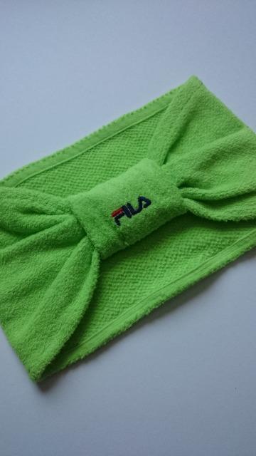 未使用☆FILA フィラ★ヘアバンド☆ターバン★イエローグリーン☆ < ブランド  未使用☆FILA フィラ★ヘアバンド☆ターバン★イエローグリーン☆  < ブランドの