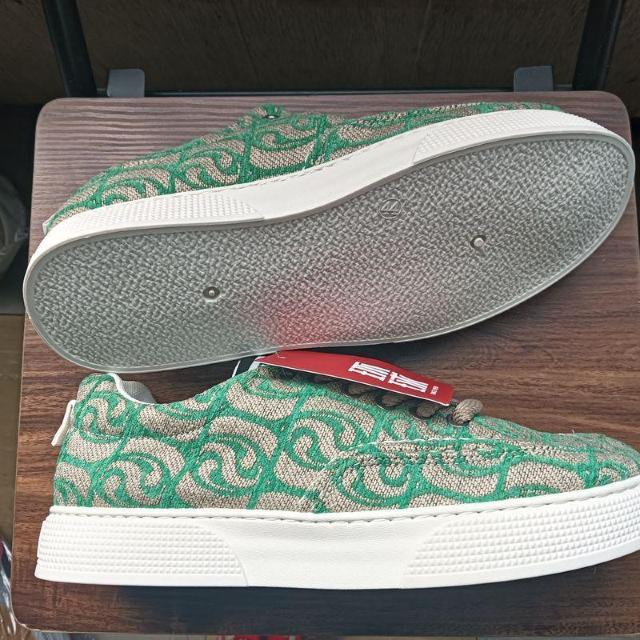 新品 27cm メンズ スニーカー グリーン シューズ 靴 カジュアル < 男性ファッション  新品 27cm メンズ スニーカー グリーン シューズ 靴 カジュアル < 男性ファッションの