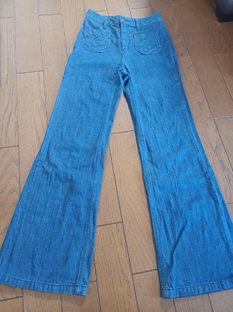 SLY JEANS★コットン100% 足長デニム★美美品★柔らかデニム★スライ★ < 女性ファッション  SLY JEANS★コットン100% 足長デニム★美美品★柔らかデニム★スライ★  < 女性ファッションの