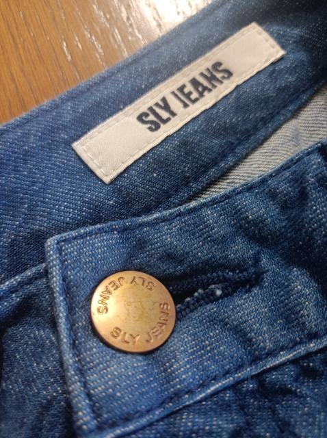 SLY JEANS★コットン100% 足長デニム★美美品★柔らかデニム★スライ★ < 女性ファッション  SLY JEANS★コットン100% 足長デニム★美美品★柔らかデニム★スライ★ < 女性ファッションの