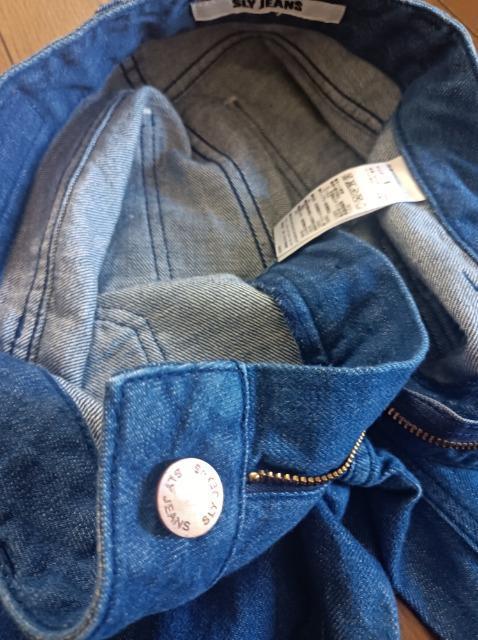 SLY JEANS★コットン100% 足長デニム★美美品★柔らかデニム★スライ★ < 女性ファッション  SLY JEANS★コットン100% 足長デニム★美美品★柔らかデニム★スライ★ < 女性ファッションの
