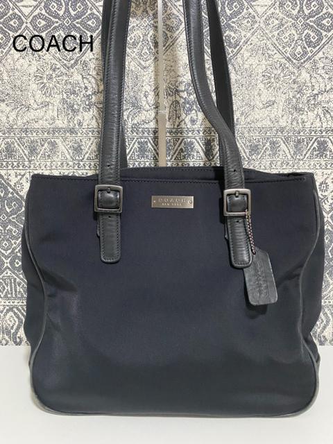 【良品】COACH コーチ トートバッグ ハンドバッグ ショルダー 肩掛け 黒 < ブランド  【良品】COACH コーチ トートバッグ ハンドバッグ ショルダー 肩掛け 黒  < ブランドの