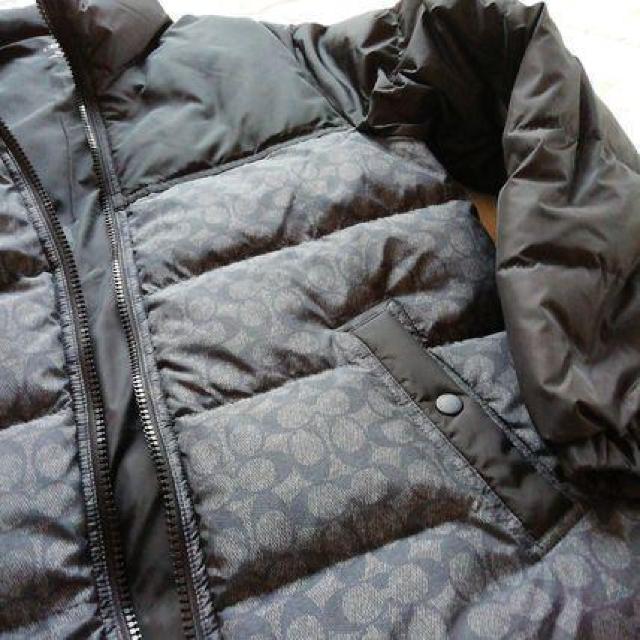 154000円★新品&正規品保証★コーチ COACH★シグネチャー★ダウンジャケット黒★CU798 < ブランド  154000円★新品&正規品保証★コーチ COACH★シグネチャー★ダウンジャケット黒★CU798 < ブランドの