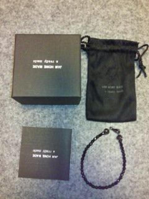 伊勢丹新宿限定†ブラックカットストーン†ドクロブレス < ブランド 伊勢丹新宿限定†ブラックカットストーン†ドクロブレス < ブランドの