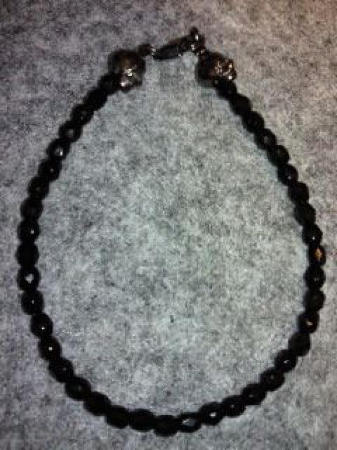 伊勢丹新宿限定†ブラックカットストーン†ドクロブレス < ブランド 伊勢丹新宿限定†ブラックカットストーン†ドクロブレス < ブランドの