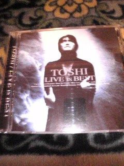 CD:TOSHI(X-JAPAN) LIVE is BEST < タレントグッズ  CD:TOSHI(X-JAPAN) LIVE is BEST  < タレントグッズの