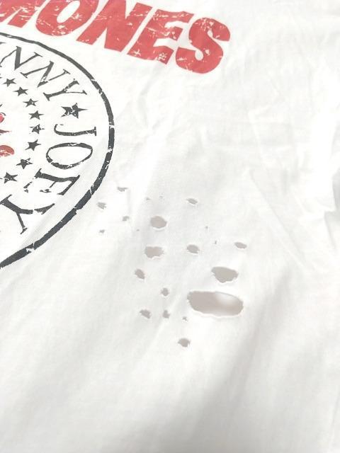 Bershka★ショート丈ダメージTシャツ★Mサイズ★美品です < ブランド  Bershka★ショート丈ダメージTシャツ★Mサイズ★美品です < ブランドの