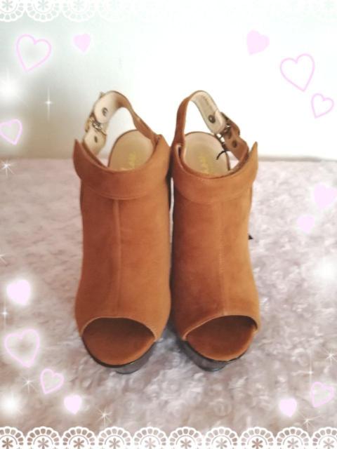 新品☆イング*オープントゥブーティ < ブランド 新品☆イング*オープントゥブーティ < ブランドの