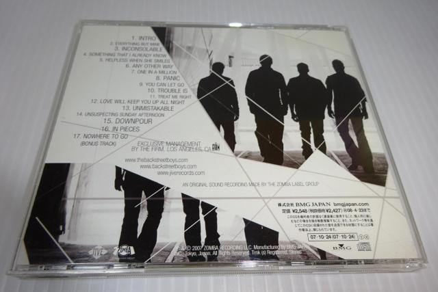 CD★帯付★バックストリート・ボーイズ ★Unbreakable★Backstreet Boys★洋楽★2枚同梱270円 < タレントグッズ  CD★帯付★バックストリート・ボーイズ ★Unbreakable★Backstreet Boys★洋楽★2枚同梱270円 < タレントグッズの