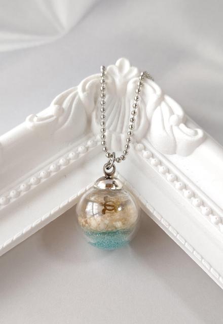 カメと星の砂とブリオンのガラスドームキーホルダー  レジン  ハンドメイド < 女性ファッション  カメと星の砂とブリオンのガラスドームキーホルダー  レジン  ハンドメイド < 女性ファッションの
