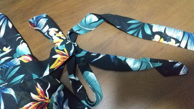 夏らしい総柄の透け半袖カーデ★Mサイズ★紐付き < 女性ファッション 夏らしい総柄の透け半袖カーデ★Mサイズ★紐付き < 女性ファッションの