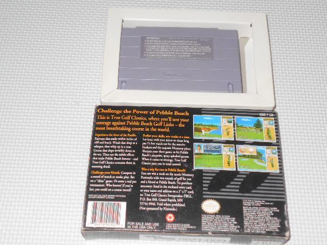 SFC★PEBBLE BEACH GOLF LINKS SNES 海外版 北米版 端子清掃済 < ゲーム本体/ソフト  SFC★PEBBLE BEACH GOLF LINKS SNES 海外版 北米版 端子清掃済 < ゲーム本体/ソフトの