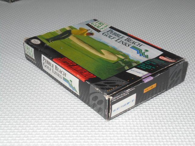 SFC★PEBBLE BEACH GOLF LINKS SNES 海外版 北米版 端子清掃済 < ゲーム本体/ソフト  SFC★PEBBLE BEACH GOLF LINKS SNES 海外版 北米版 端子清掃済 < ゲーム本体/ソフトの
