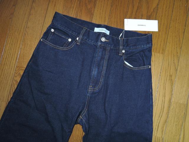 新品 Johnbull ジョンブル テーパード デニム M インディゴ DENIM パンツ < ブランド 新品 Johnbull ジョンブル テーパード デニム M インディゴ DENIM パンツ < ブランドの