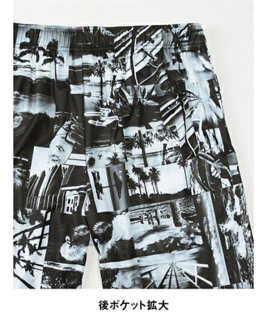 4Lサイズ!フォト柄!黒系色合い!吸汗速乾!半袖Tシャツandハーフパンツ!の2点セット!新品!大きいサイズ! < 男性ファッション  4Lサイズ!フォト柄!黒系色合い!吸汗速乾!半袖Tシャツandハーフパンツ!の2点セット!新品!大きいサイズ! < 男性ファッションの