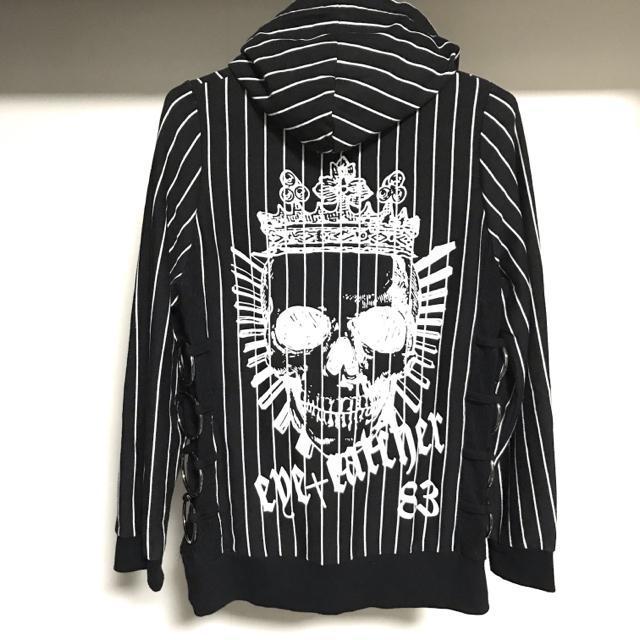 【送料込】Dig Deep ディッグディーブ 両サイド リング スカル パーカー Y2K 00s 平成ギャル フェアリーグランジ < ブランド 【送料込】Dig Deep ディッグディーブ 両サイド リング スカル パーカー Y2K 00s 平成ギャル フェアリーグランジ < ブランドの