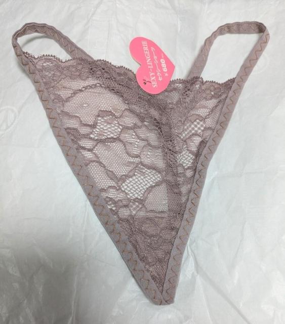 ソフトブラウンベージュ Tバック セクシーショーツ ★レース★71%OFF★ < 女性ファッション  ソフトブラウンベージュ Tバック セクシーショーツ ★レース★71%OFF★  < 女性ファッションの