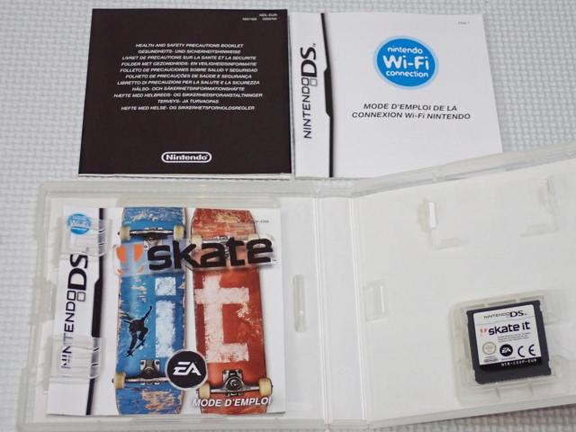DS★SKATE IT 海外版 EU版★箱付・説明書付・ソフト付 < ゲーム本体/ソフト DS★SKATE IT 海外版 EU版★箱付・説明書付・ソフト付 < ゲーム本体/ソフトの