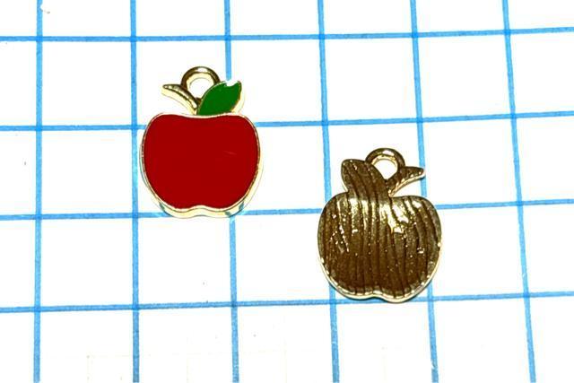 523 赤い林檎のチャーム 2個 りんご 果物 フルーツ エナメルパーツ◯ < ペット/手芸/園芸 523 赤い林檎のチャーム 2個 りんご 果物 フルーツ エナメルパーツ◯ < ペット/手芸/園芸の