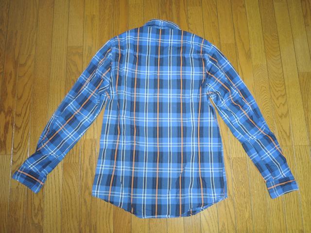 nonnative ノンネイティブ ウエスタン チェックシャツ 0 青 ブルー 薄手 長袖シャツ < ブランド  nonnative ノンネイティブ ウエスタン チェックシャツ 0 青 ブルー 薄手 長袖シャツ < ブランドの